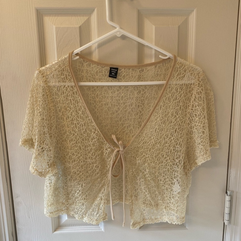 Fairycore lace cardigan